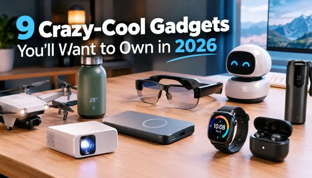 9 Crazy-Cool Gadgets You’ll Want to Own in 2026